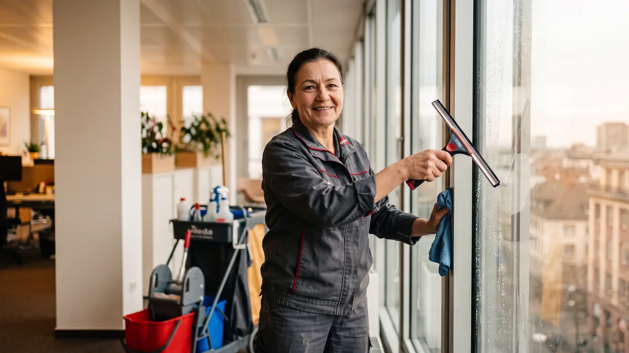 Glas- & Fensterreinigung — AD Service & Logistik