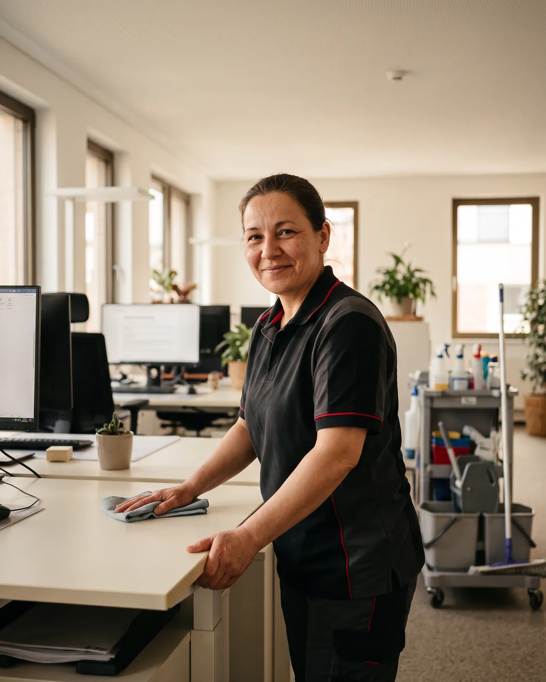 Unterhaltsreinigung in Frankfurt — AD Service & Logistik